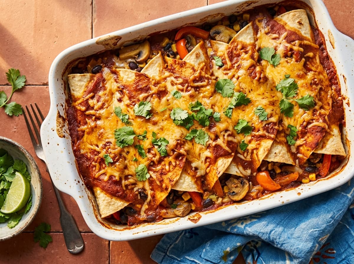 Vegetable Enchiladas