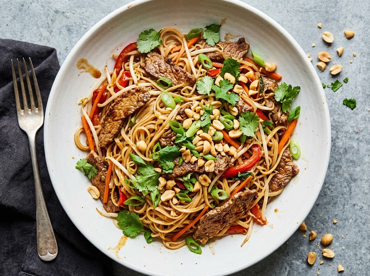 Vietnamese Beef Stir-Fry Noodles