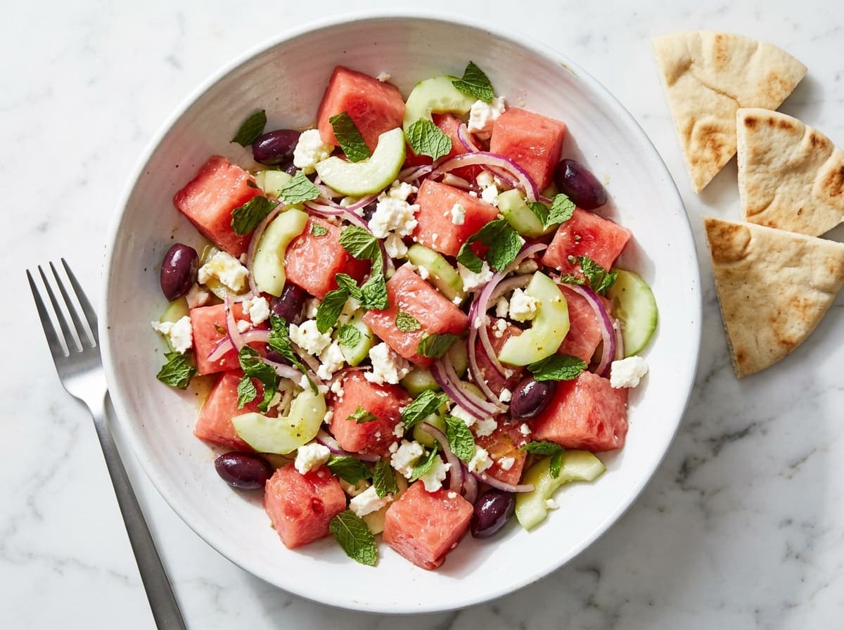 Watermelon & Feta Salad