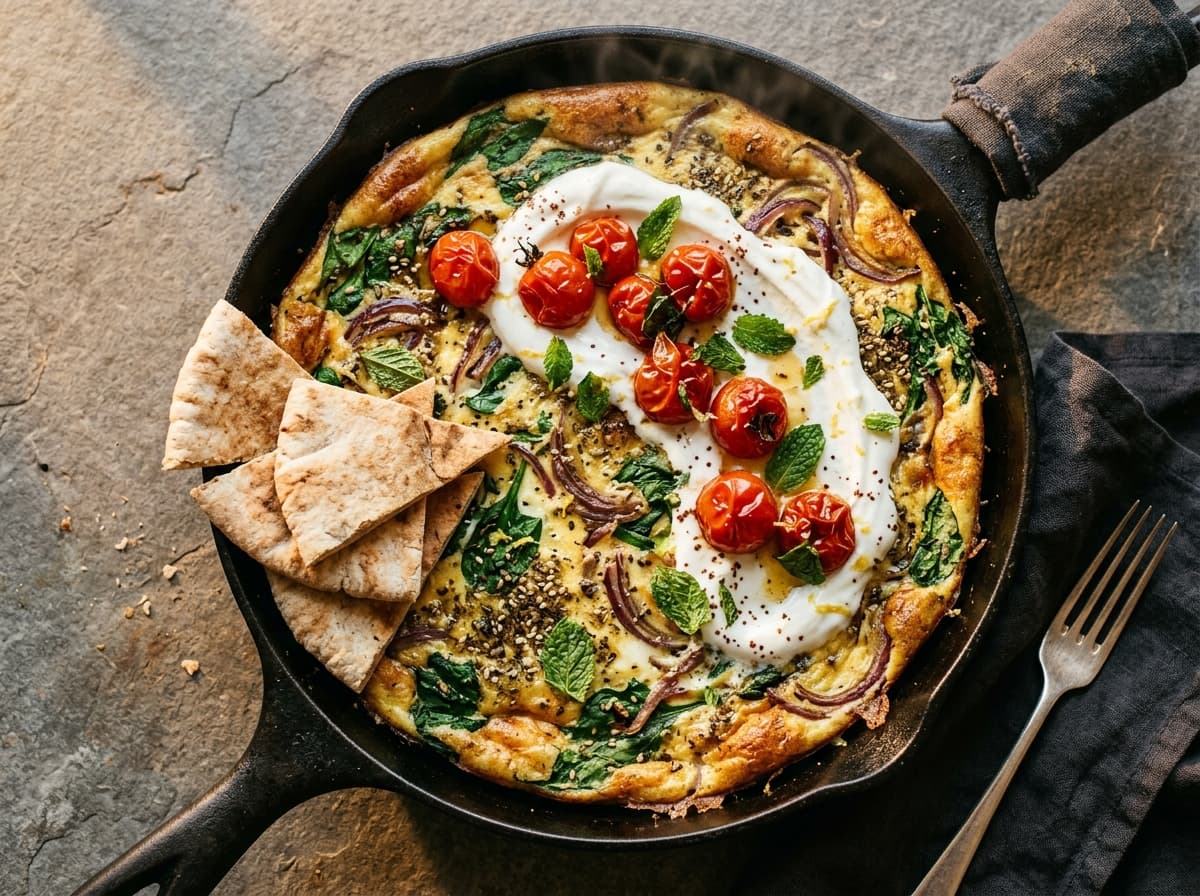 Za'atar Eggs & Labneh